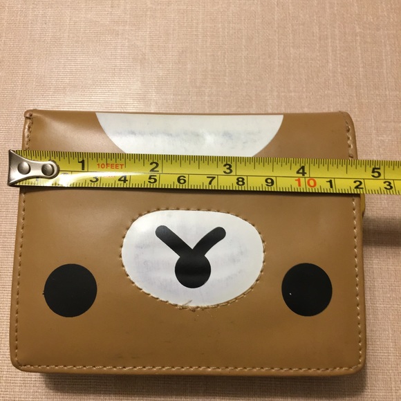 Rilakkuma Artificial Leather Yellow Wallet - Picture 7 of 8